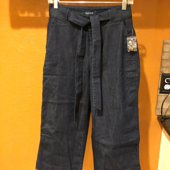 Mod Cloth cropped and wide leg pants - Picture 3 of 4